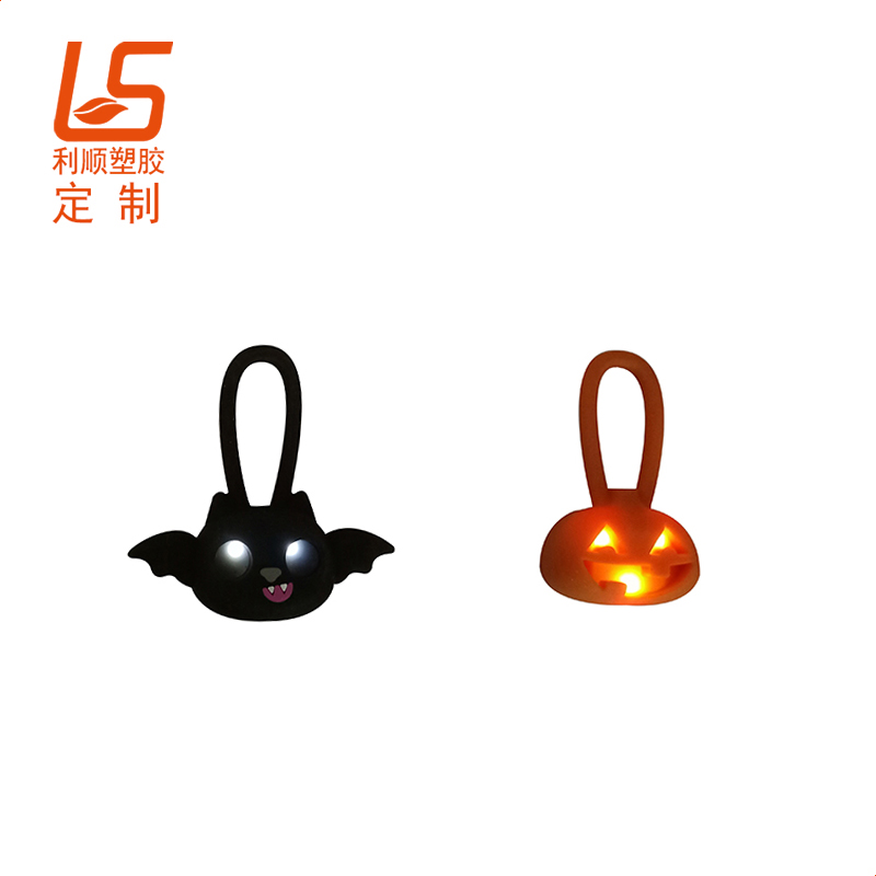 定制宠物项圈发光吊坠 宠物项圈LED闪光吊坠