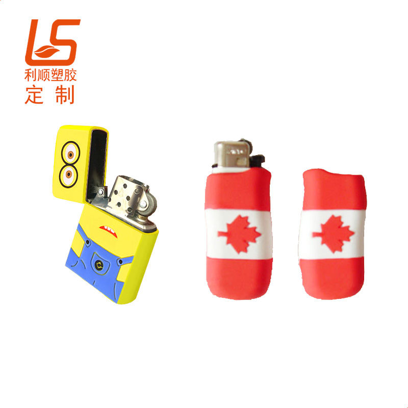 定制打火机套硅胶套 卡通硅胶打火机套