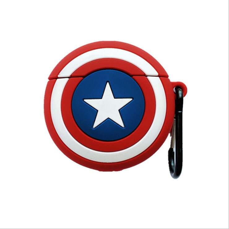 美国队长苹果蓝牙耳机保护套