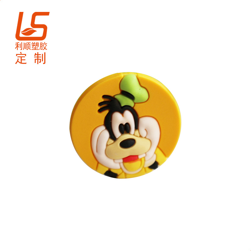 立体公仔硅胶鞋扣