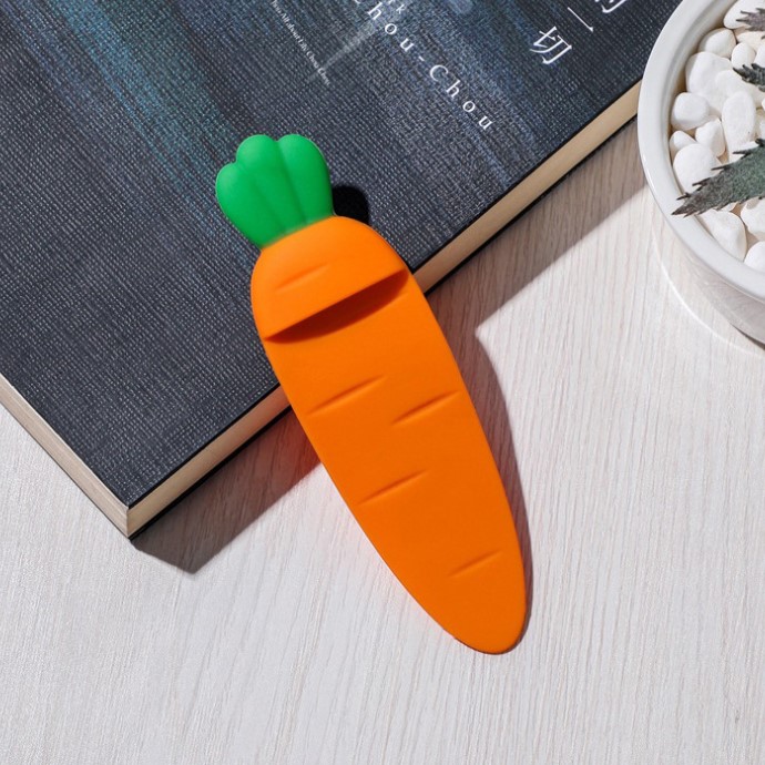 创意硅胶书签礼品定制硅胶书夹